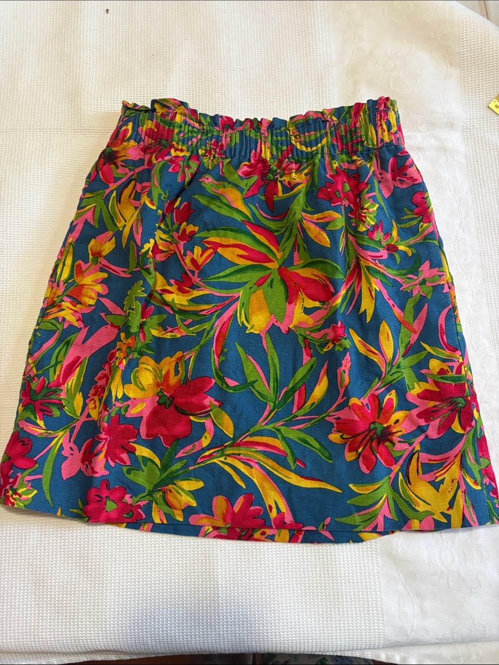 J CREW LINEN BLEND SKIRT